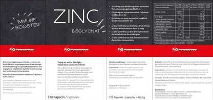 ZINC BISGLYCINAT (120 CAPS)