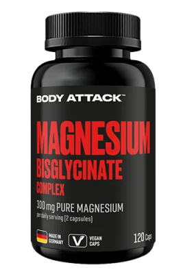 BODY ATTACK MAGNESIUM BISGLYCINATE COMPLEX (120 CAPS)