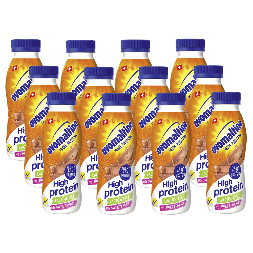 WANDER OVOMALTINE HIGH PROTEIN DRINK (12 X 330ML)