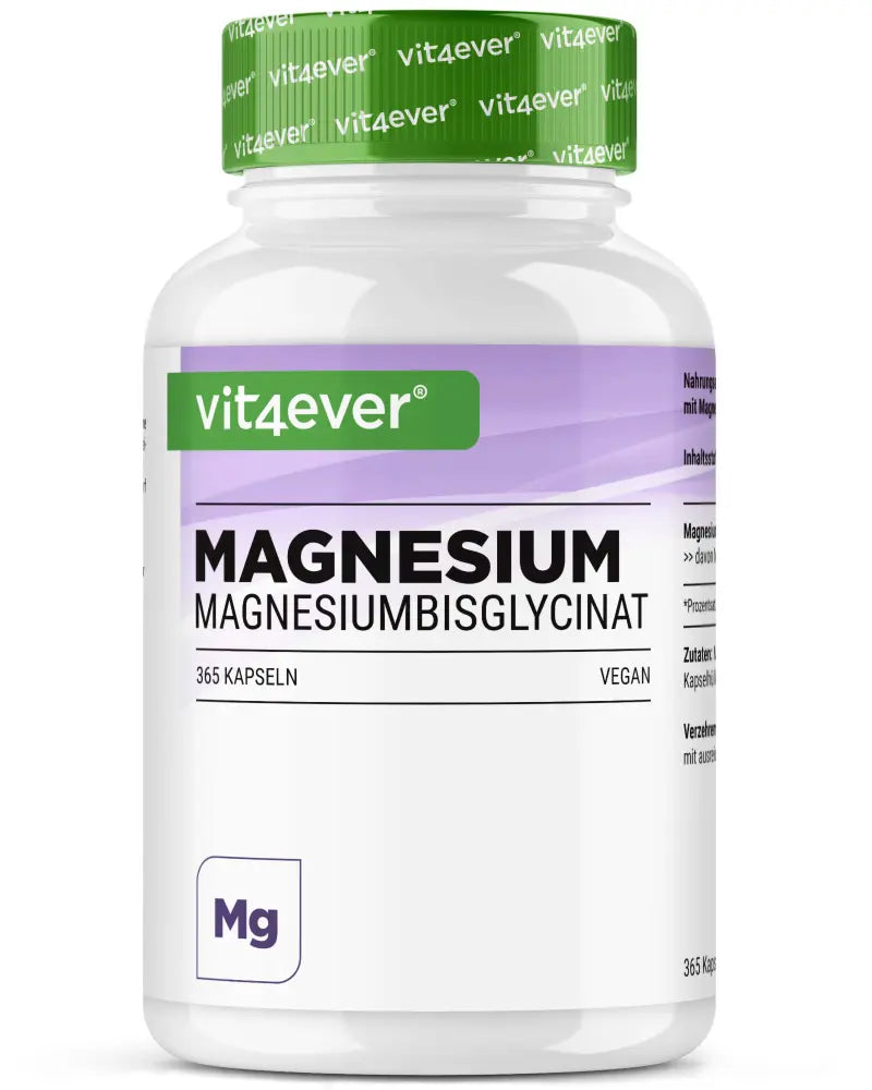 Magnesiumbisglycinat - 365 Kapseln