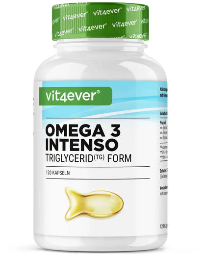 Omega 3 Intenso Fischöl - 365 Softgel-Kapseln