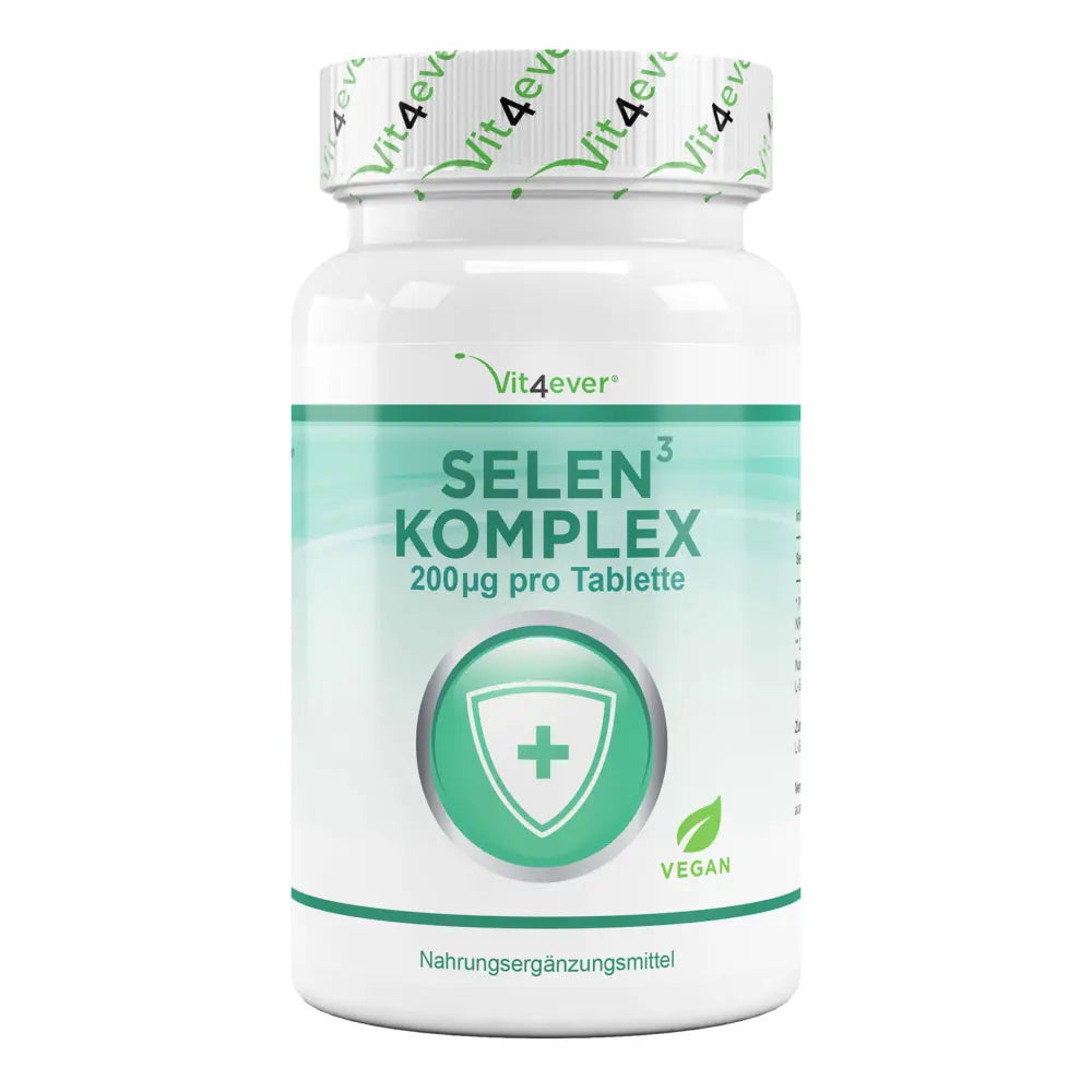 Selen 3-fach Komplex - 365 Tabletten mit je 200 µg