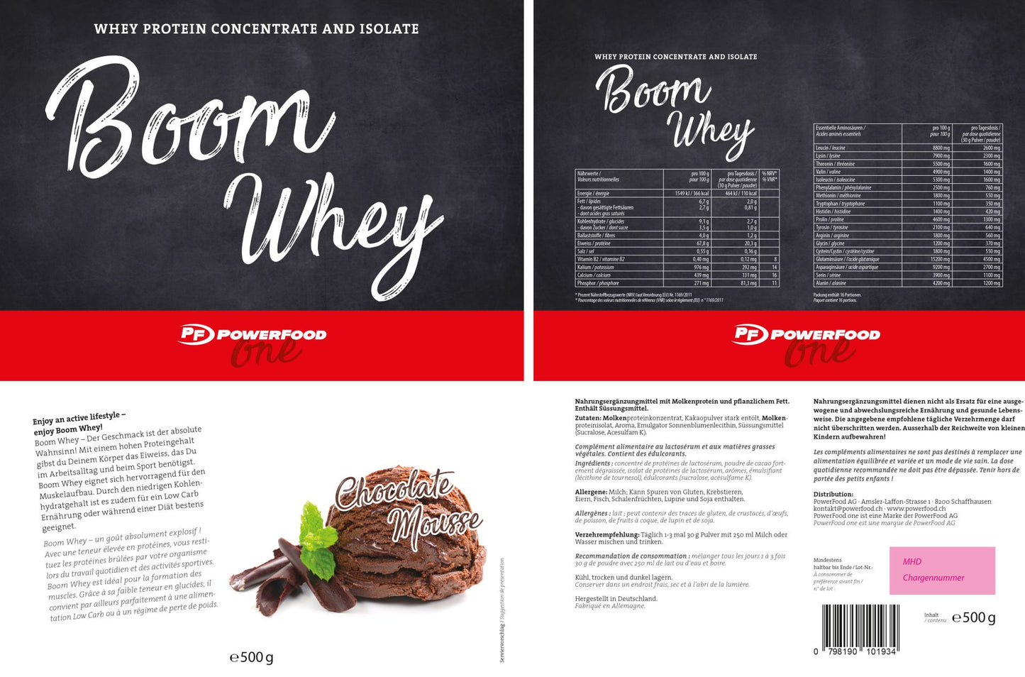 PowerFood One Boom Whey